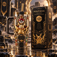 PK Trophy Gold - A Championship Crest in Relief and Gemstone