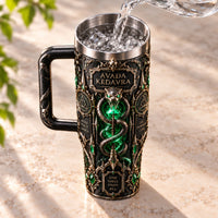 Avada Kedavra - Serpent, Emerald and Gothic Ornament