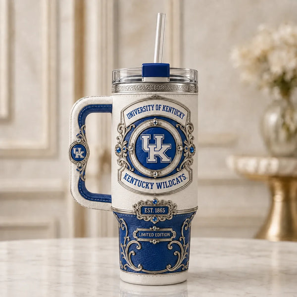 UK Crest Study - Ivory, Royal Blue and Ornamental Calm - main