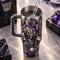 MG - Strength Through Dominance, Silver Relief in Violet Light
