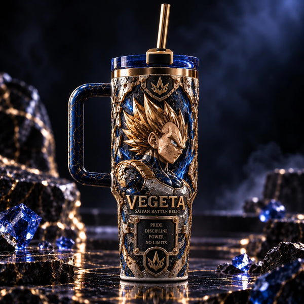 Vegeta - Pride, Discipline and a Gilded Relief Portrait - main