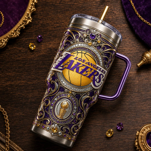 LAL Ornament - A Study in Purple, Gold and Filigree - main
