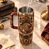 Where Brave Hearts Belong - A Crest Study in Red and Gold