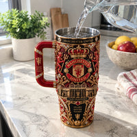 MUN - Glory Never Fades, Gilded Crest Tumbler