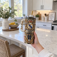 RMA Royal Crest - Baroque Gold Tumbler Statement