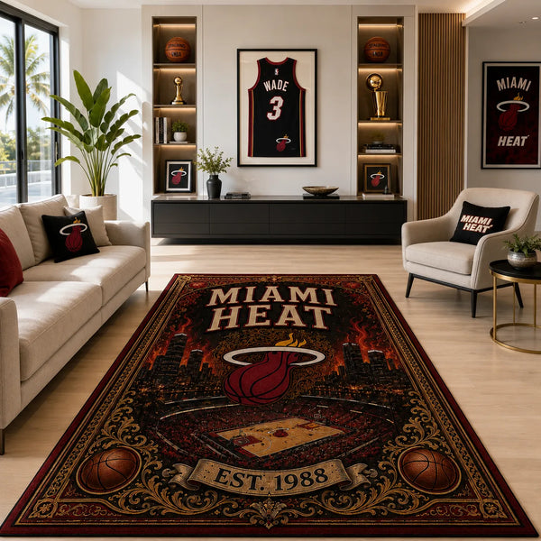 MIA Heritage Floor - Vintage Crest Rug, Est. 1988 - main
