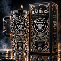 LV Silver Shield - An Ornate Study in Black, Chrome and Neon Nights