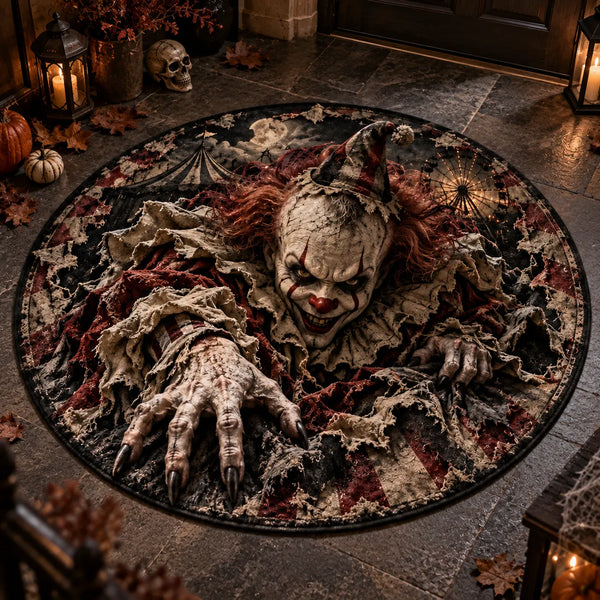Big Top Breach - Clawed Carnival Horror Statement Rug - main