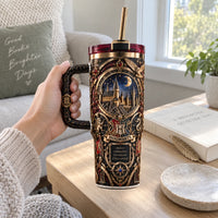 Draco Dormiens - Moonlit Castle Crest Tumbler