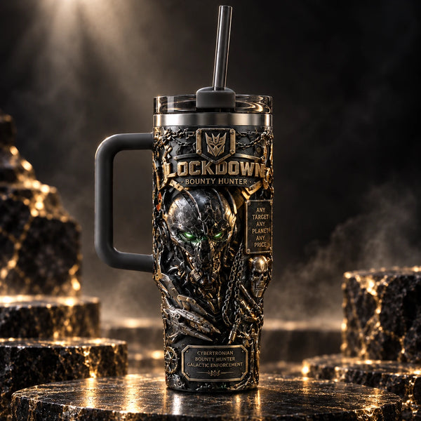 LC - Bounty Hunter Carved in Obsidian and Brass - main