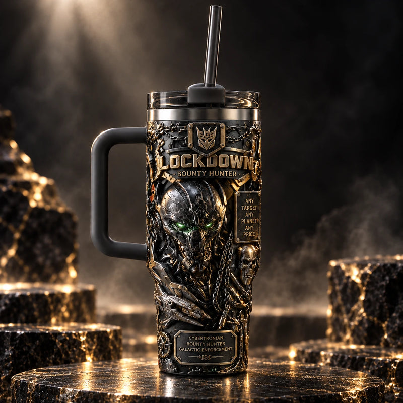 LC - Bounty Hunter Carved in Obsidian and Brass