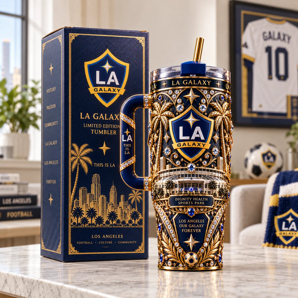 LA - Gold Filigree, Navy Depth and a Crest at Rest - main