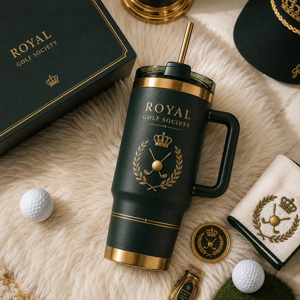 Royal Golf Society - Crest and Laurel Drinkware Composition - main