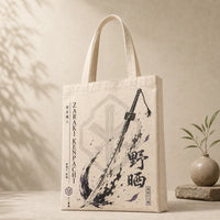 Nozarashi Ink Study - Kenpachi Sumi Graphic Tote