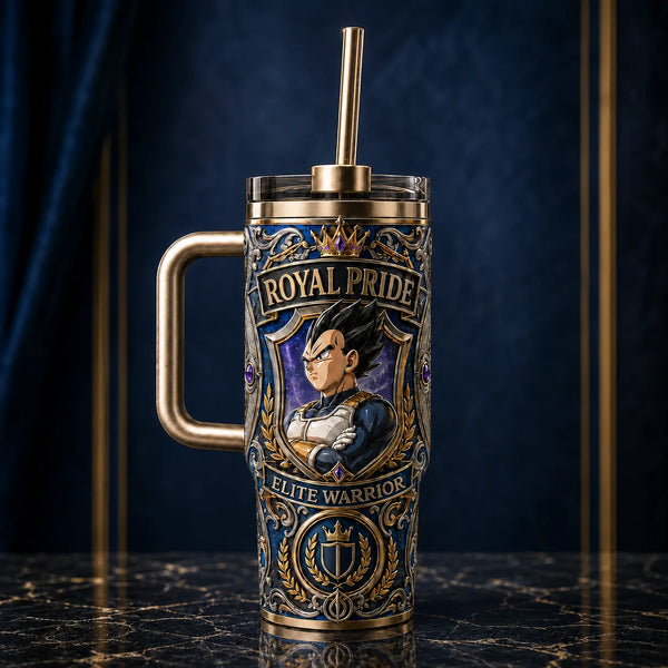 Royal Pride - Vegeta and the Crest of Quiet Confidence - main