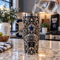 DAL Heritage Filigree - Navy and Silver Star Tumbler