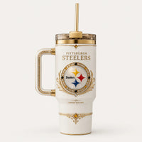 PIT in Cream and Gold - The Ornate Tumbler Statement