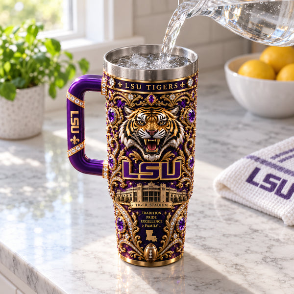 LSU - Gold Filigree, Purple Depth and the Roaring Crest - main