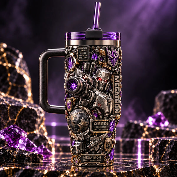 Peace Through Tyranny - MG Relief Collage Tumbler - main