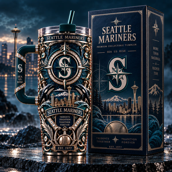 SEA Compass - Ornate Maritime Heritage Tumbler - main