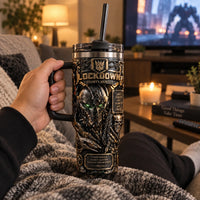 LC - Bounty Hunter Carved in Obsidian and Brass