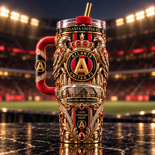 ATL Gilded Crest - Ornate Eagle and Crown Tumbler - main