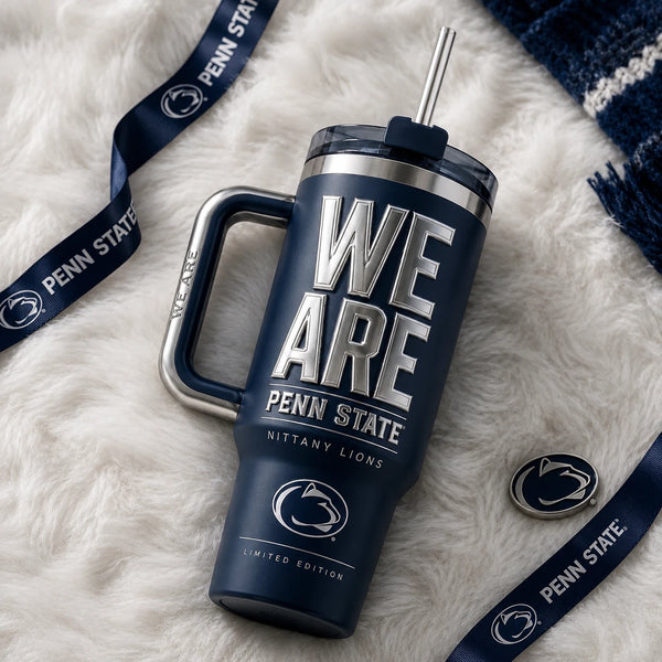 PSU Statement - We Are Wordmark in Navy - main
