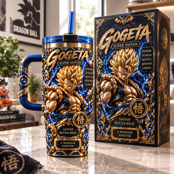 Gilded Saiyan Relic - GT in Cobalt and Gold - main